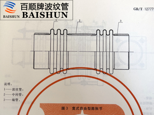 復(fù)式拉桿波紋補償器結(jié)構(gòu)